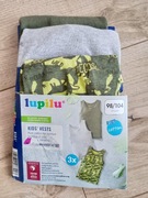 3 pak bawełnianych koszulek dla chłopca rozmiar 98/104