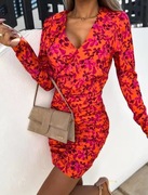 Sukienka z długim rękawem 