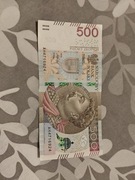 Banknot 500 zł kolekcjonerski nominał jedyny taki