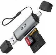 Acer ODK4E0 – Czytnik Kart SD i MicroSD USB-C / USB-A