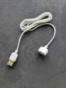 Ładowarka magnetyczna USB satisfier biała 