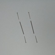 Osie składane 1:64 20mm do resoraków Hot Wheels, MBX itp.