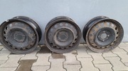 Trzy felgi stalowe 14 cali