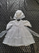 Sukienka okolicznościowa na chrzest - nowa r. 74