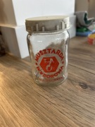 Słoik po musztardzie PRL 