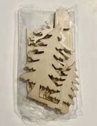 Drewniana ozdoba świąteczna 3D DIY