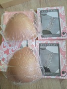 Piankowe miseczki biustonosza rozm.A/B