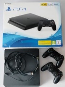 Play Station 4 + 2 pady + 23 gry 