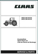Katalog części Claas ARES 566, 556, 546 RX/RZ