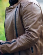 KURTKA MOTOCYKLOWA REVIT ROZM 50 SKÓRA BRĄZ