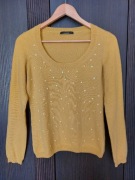 STEFANEL sweter z kaszmiru S/M 