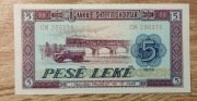 Albania 5 Leke 1976 P-42a UNC