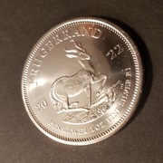 Srebrny Krugerrand 2022, 1 uncja