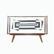komoda vintage prl szafka sideboard