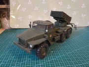 Ural 1:35 Trumpeter + żywiczne koła miniarm