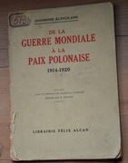 Klingsland Sigismond - Od wojny światowej do pokoju polskiego 1914-20