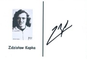 Zdzisław KAPKA oryginalny autograf! MŚ 1974