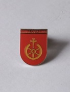 Herb gmina Szczaniec przypinka pin odznaka wpinka