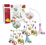 Karuzela projekt gwiazd, kołysanki, niebieska dla dziecka