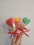 Mydełko zapachowe na patyku z cukierkiem