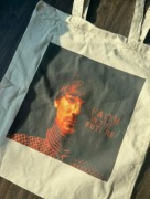 Torba bawełniana torebka tote bag cotton bawełna beżowa Louis tomlinson 