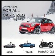 Poroże renifera do każdego pojazdu wytrzymałe na pogodę + gratis