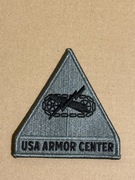 Naszywka naramienna USA Armor Center US Army subdued