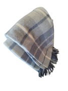 narzuta pled koc wełniany 100% wełna gramatura 380gr zdrowy 160x200 polski