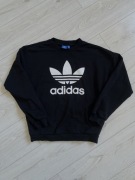 Czarna bluza z logo Adidas rozmiar M L