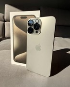 iPhone 15 Pro Max 512GB Natural Titanium Perfekcyjny Stan Bateria 98%