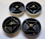 Technics nogi nóżki stopki -oryginalne, demontaż 4szt. 40x8mm -małe -niskie