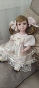 Piękna porcelanowa lalka, kolekcjonerska
