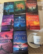 Komplet książek „Siedem sióstr” + gadżety