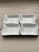 Miseczki salaterki do dipów sosów przekąsek na tacy