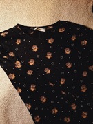 T-shirt w sówki damski