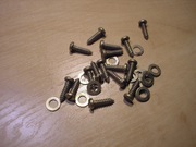 Oryginalne wkręty + podkładki do ZG 15-C Tonsil / Unitra [komplet]