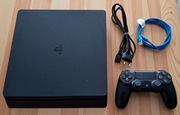 PlayStation 4 500 GB + pad + okablowanie + The Last Guardian