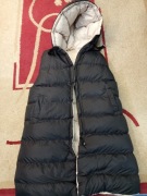 #528 Nowy bezrękawnik damski dwustronny ciepły