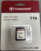 Karta pamięci Transcend 300S SDXC 1TB Class 10 UHS-I U3