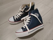 BIG STAR buty trampki na obcasie