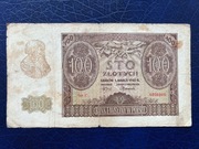 100 złotych 1940 ser. C