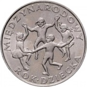 Polska, 20 złotych, Międzynarodowy Rok Dziecka, 1979