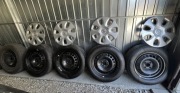 komplet kół 4x100 6j x15 et 39 opel corsa D&E , Adam , Astra