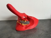 Maska Samuraj Tengu Czerwona