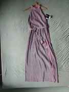 Nly Eve sukienka koktajlowa glamour maxi rozmiar 38