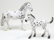 Figurki Schleich, 7 sztuk konie, źrebię, ogier, klacz