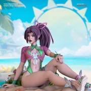 Figurka druk 3D żywica " Psylocke Breezy Butterfly - F1583 " - 120 mm