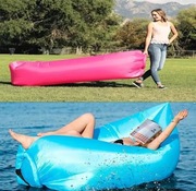 Dmuchana sofa, nie potrzeba pąpki 