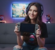 Nintendo switch 1 bogaty zestaw