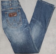 Wr) WRANGLER Greensboro oryginalne spodnie jeansowe Roz.29/34